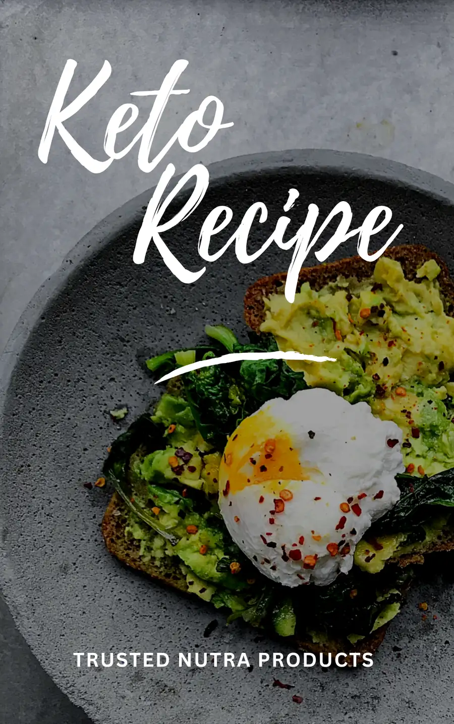 Keto Recipe e-guide cover
